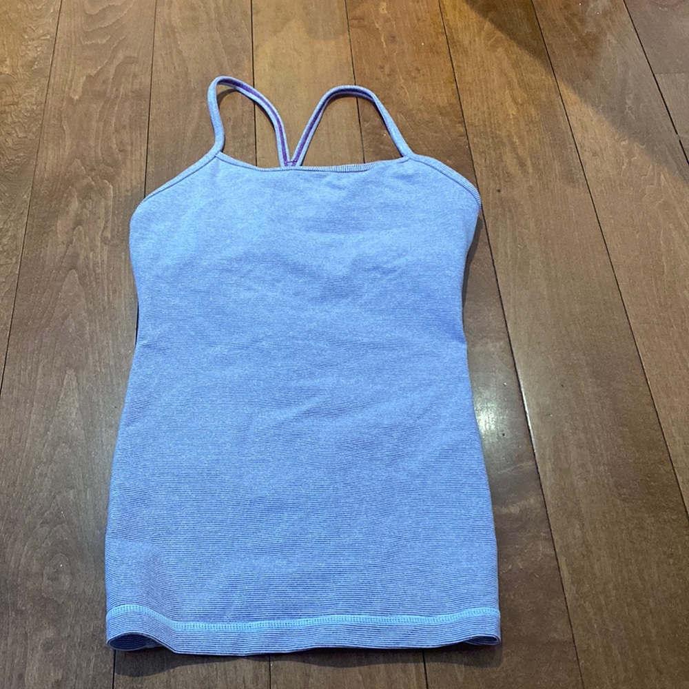 Like new Striped lululemon top
